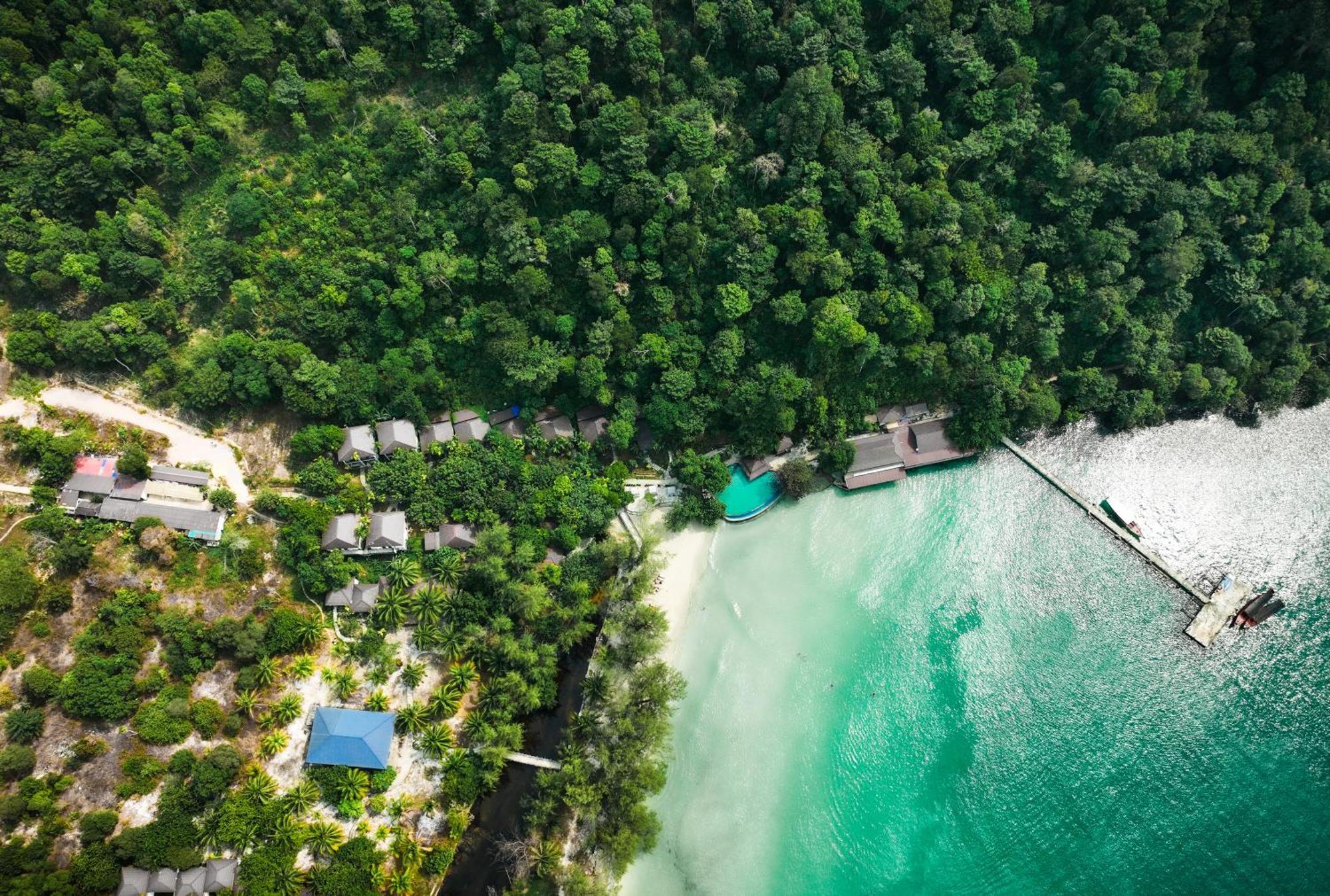Koh Rong Hill Beach Resort Derm Tkov Village Ngoại thất bức ảnh